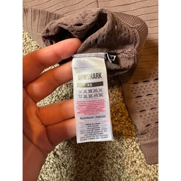 Gymshark Energy Seamless Cutout Mesh High-Rise Compression Training  Leggings XS - Picture 7 of 11